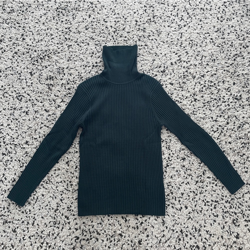 Uniqlo Ribbed Turtleneck Sweater